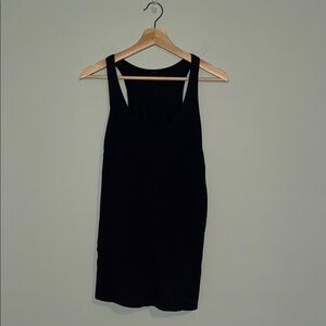 Lululemon black racer back tank top